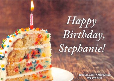 Specialty Campaigns Birthdays