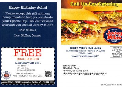 Specialty Campaigns Birthdays