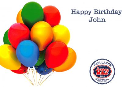 Specialty Campaigns Birthdays