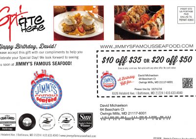 Specialty Campaigns Birthdays